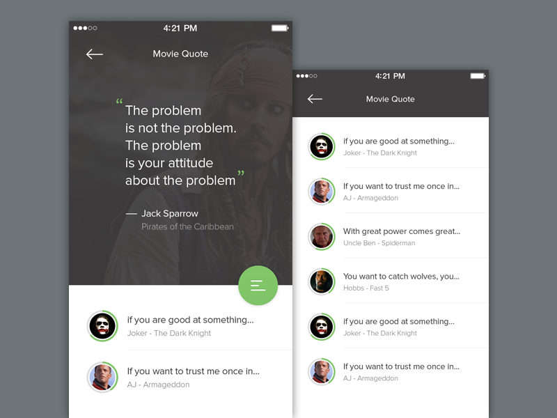 Quotes App – MaterialUp