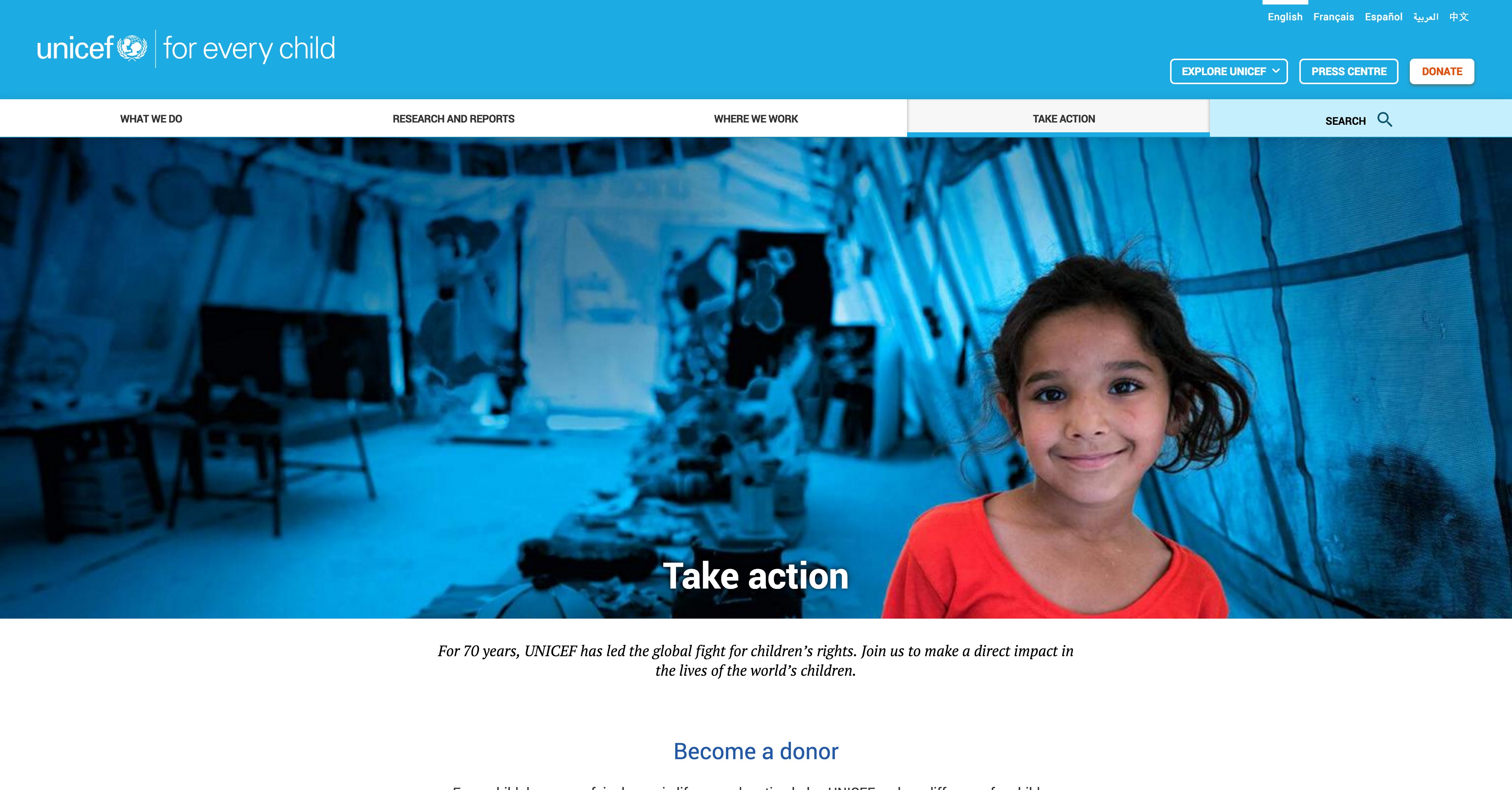 Take action | UNICEF