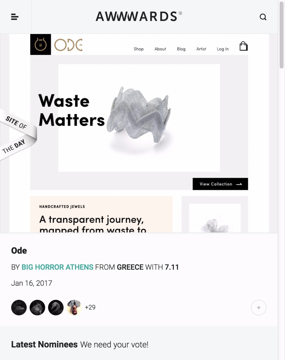 Awwwards - Website Awards - Best Web Design Trends