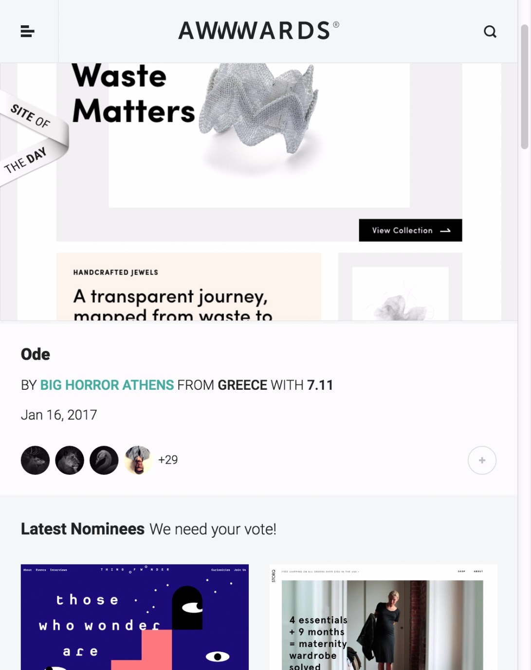 Awwwards - Website Awards - Best Web Design Trends