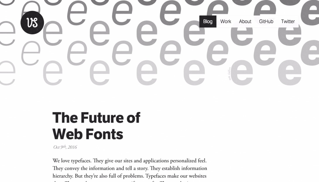 The Future of Web Fonts | Viljami Salminen