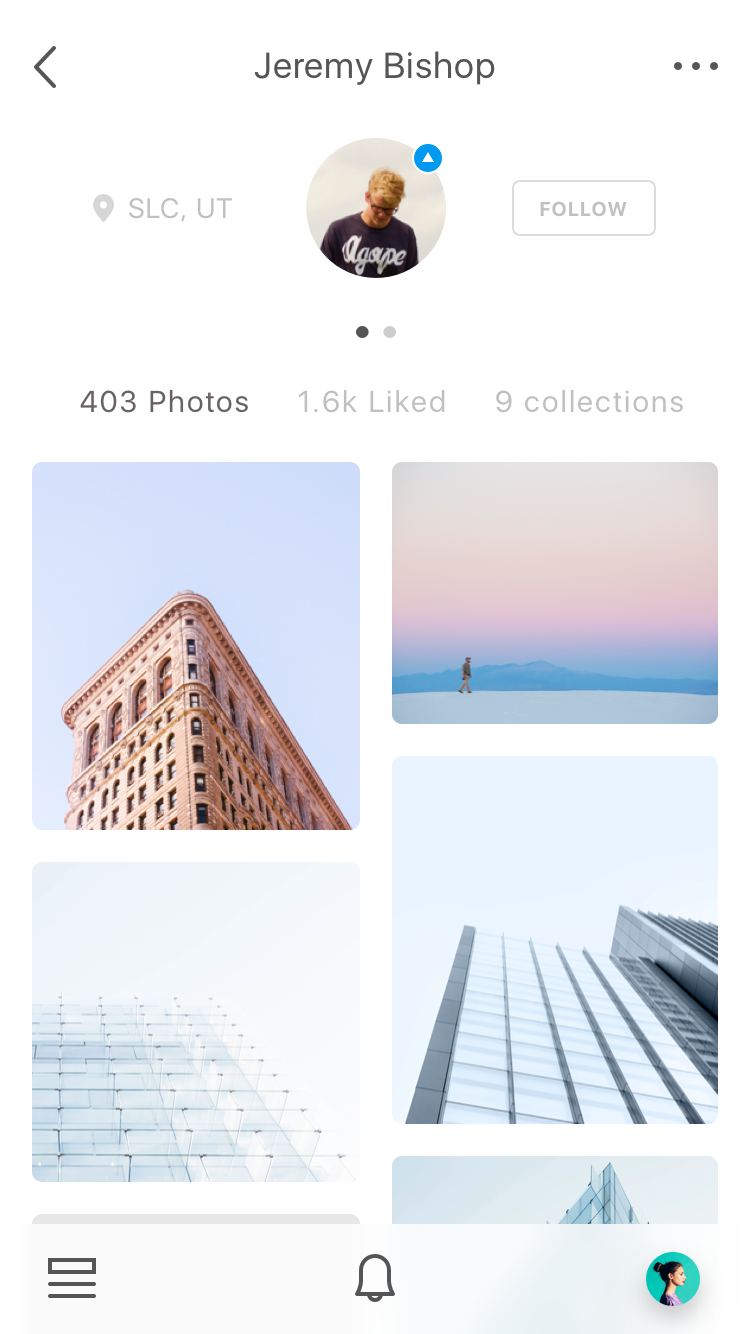 Dribbble - profile.png by Daniel Klopper