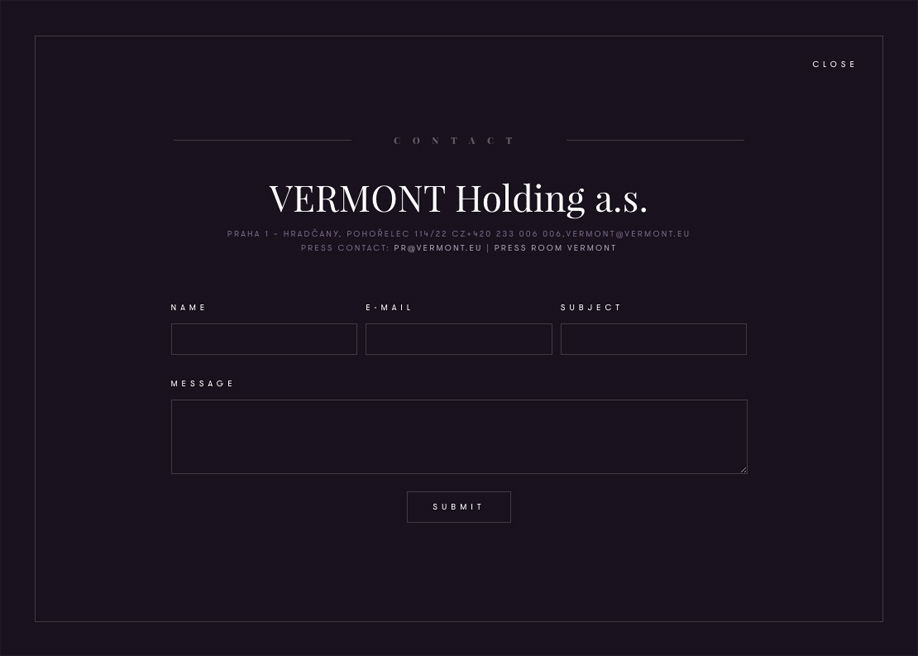 Dark form / Vermont