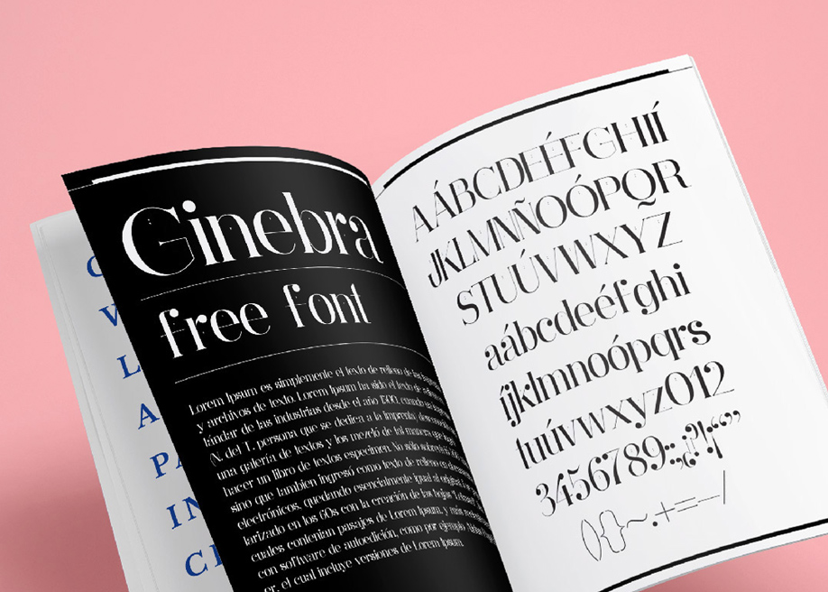 Ginebra free font