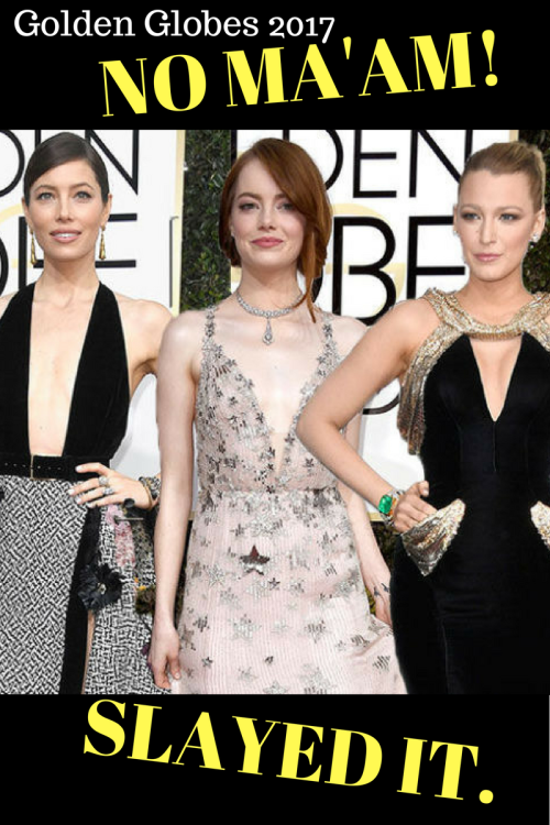 Golden Globes 2017- Fashion Slayers and Style No Ma’ams