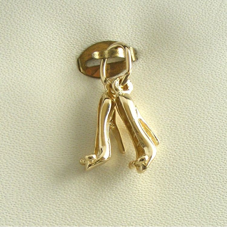 Pair of High Heeled Shoes Charm - chr-0693