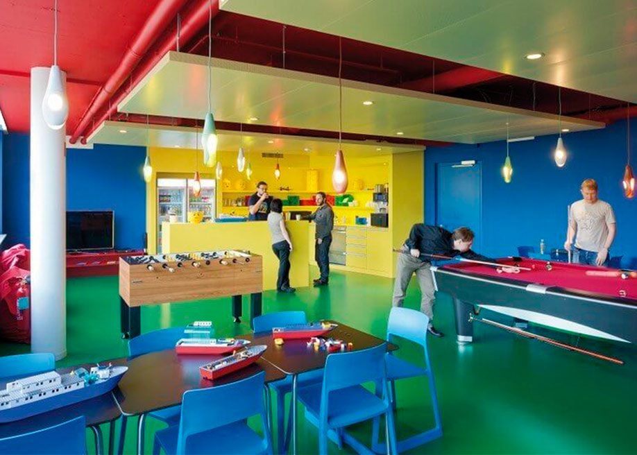 Themed rooms / Google Zurich