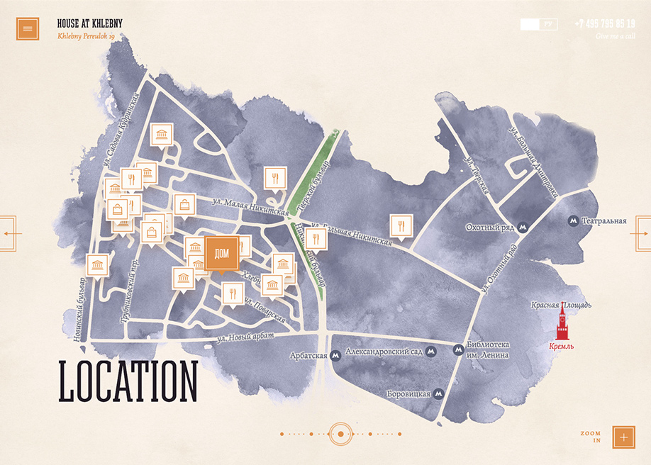 Illustrated Location Map