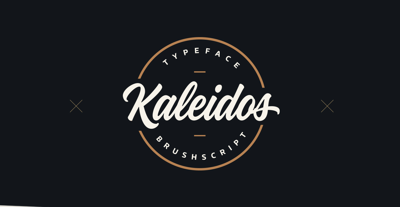 Kaleidos typeface on Behance
