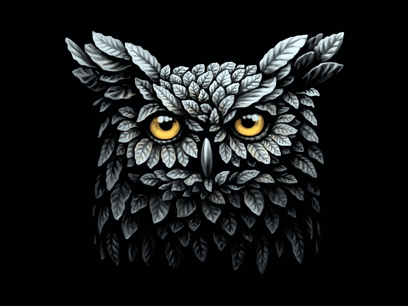 Magic owl by Sergey Kovalenko