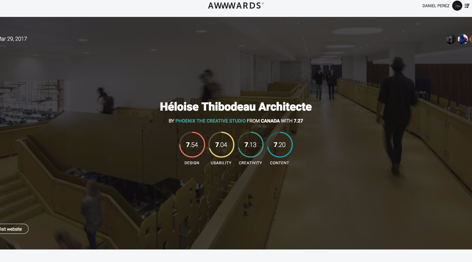 Awwwards - Website Awards - Best Web Design Trends