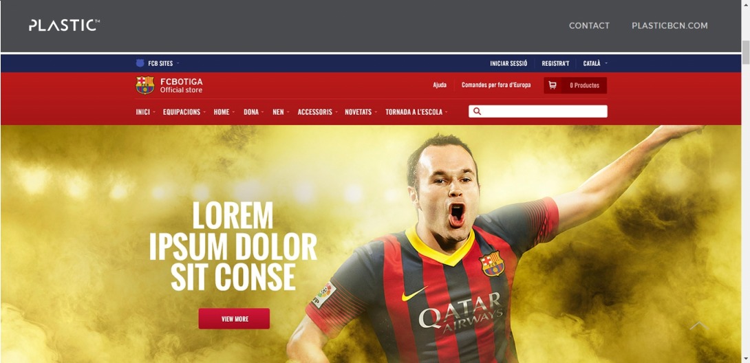 Plastic Studio | Portfolio › FCB E-Commerce