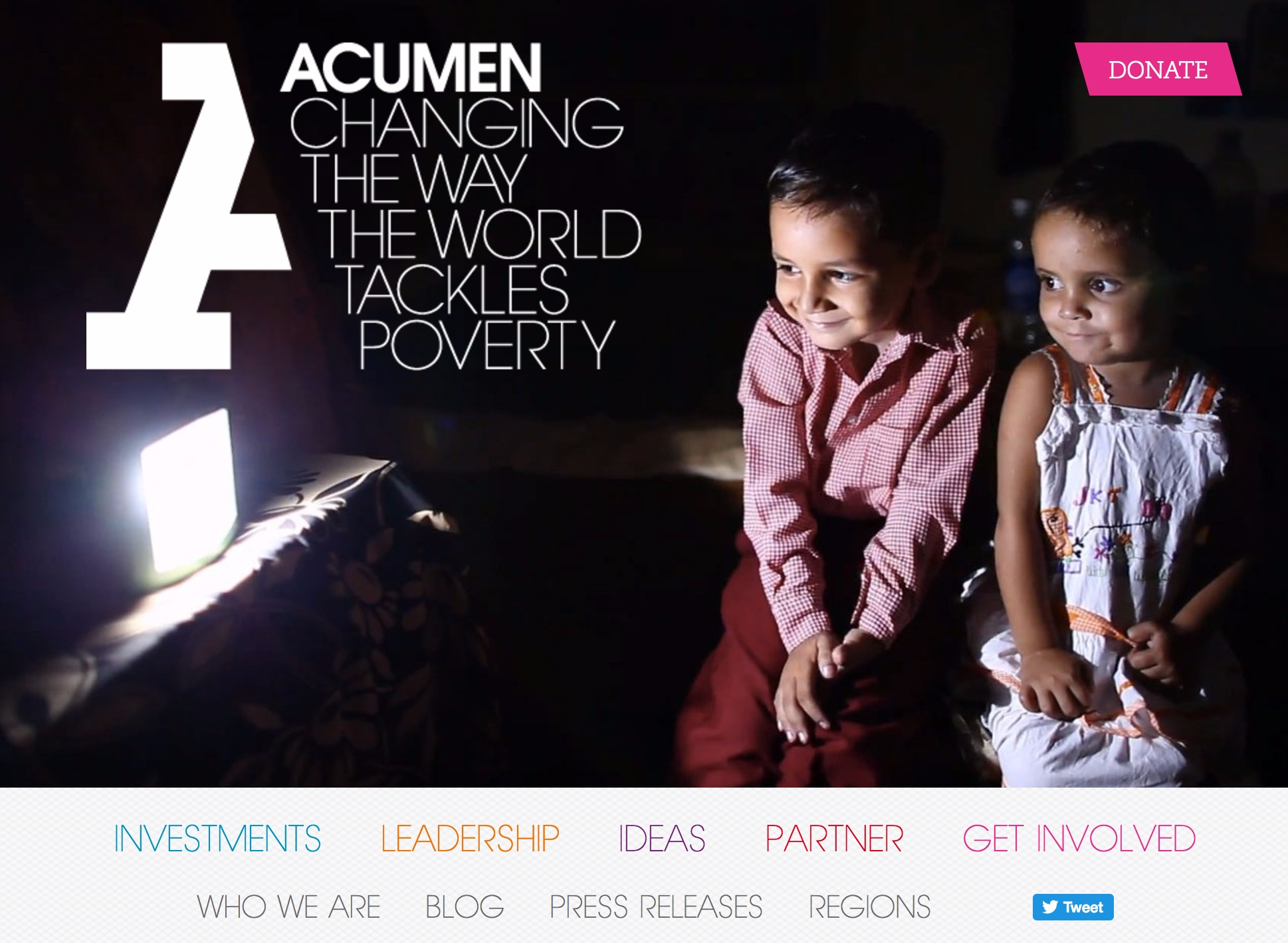 Acumen is a Bold New Way of Tackling Poverty