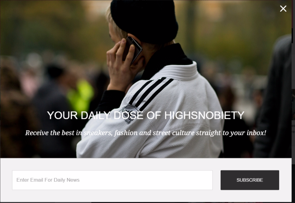 Highsnobiety | Online lifestyle news site covering sneakers, streetwear, street art and more.