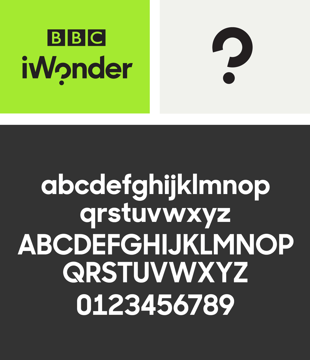Brand New: New Logo and Identity for BBC iWonder by Studio Output