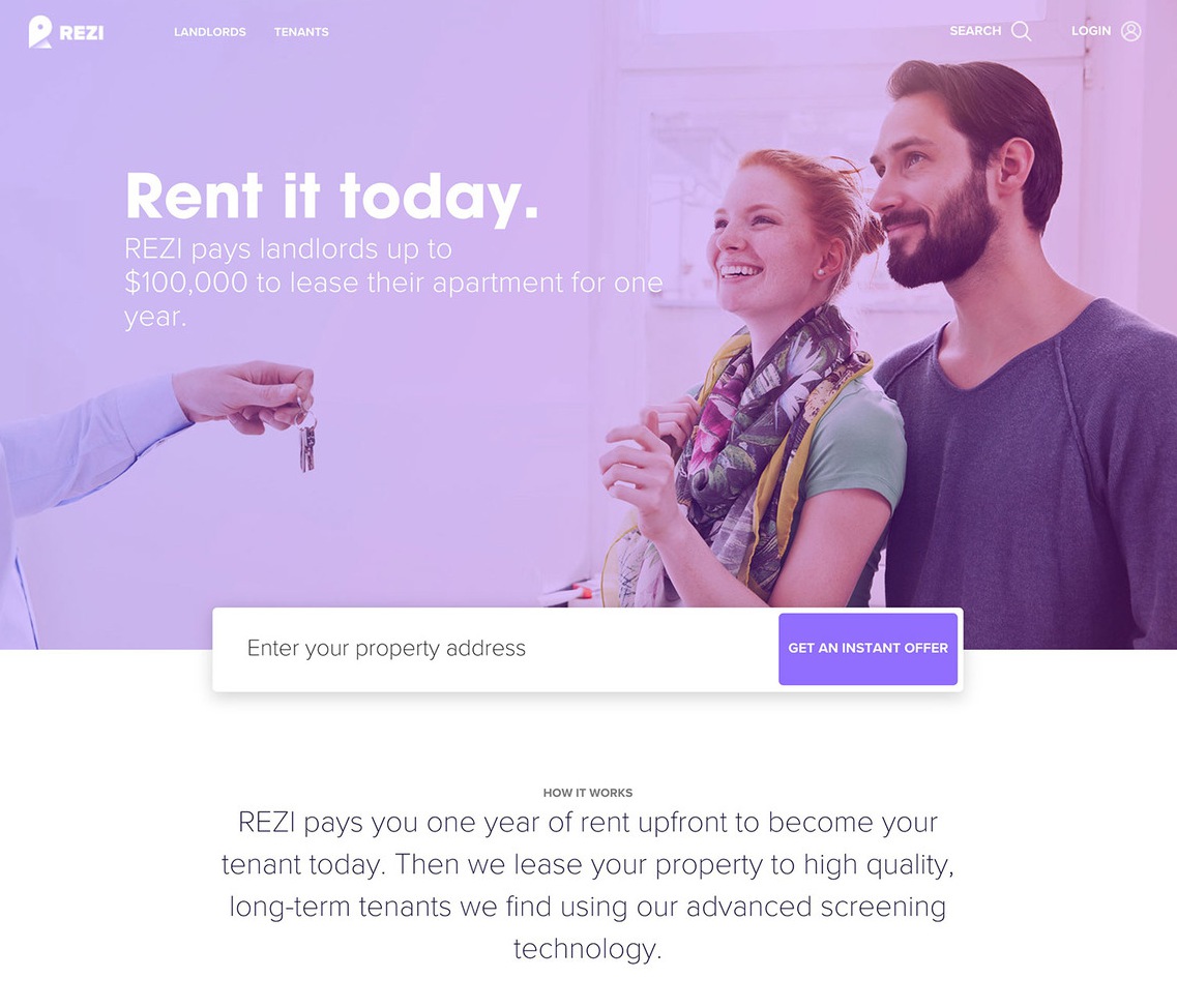 Clean & Simple Hero Web Design Examples in Landing Pages