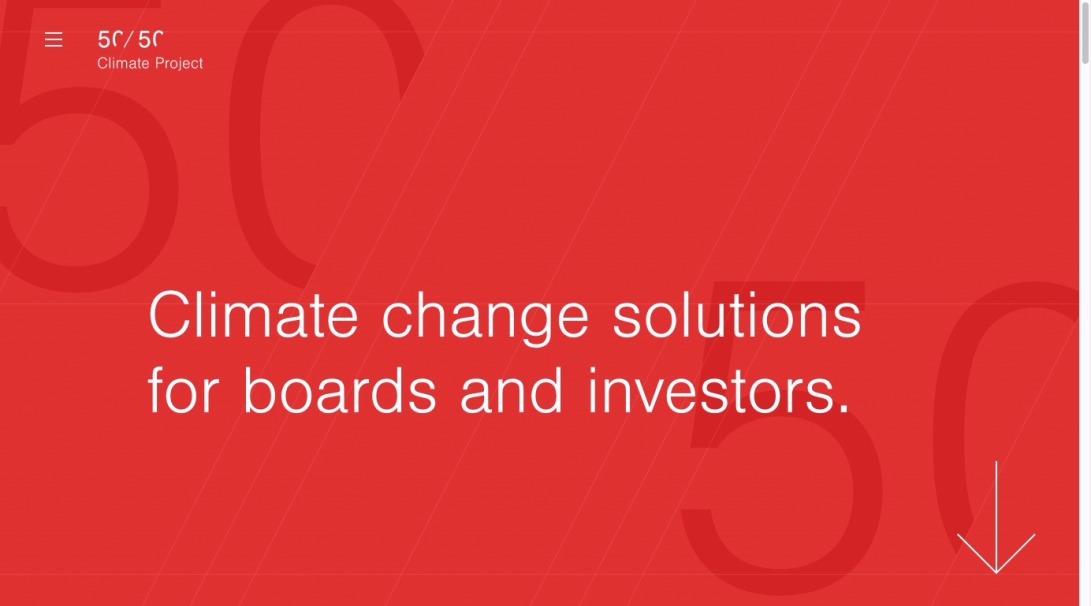 50/50 Climate Project - Non-profit Climate Risk Management for Boards and Investors