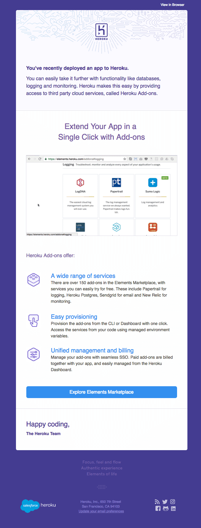 Extend your app in a single click with Heroku Add-ons - Really Good Emails