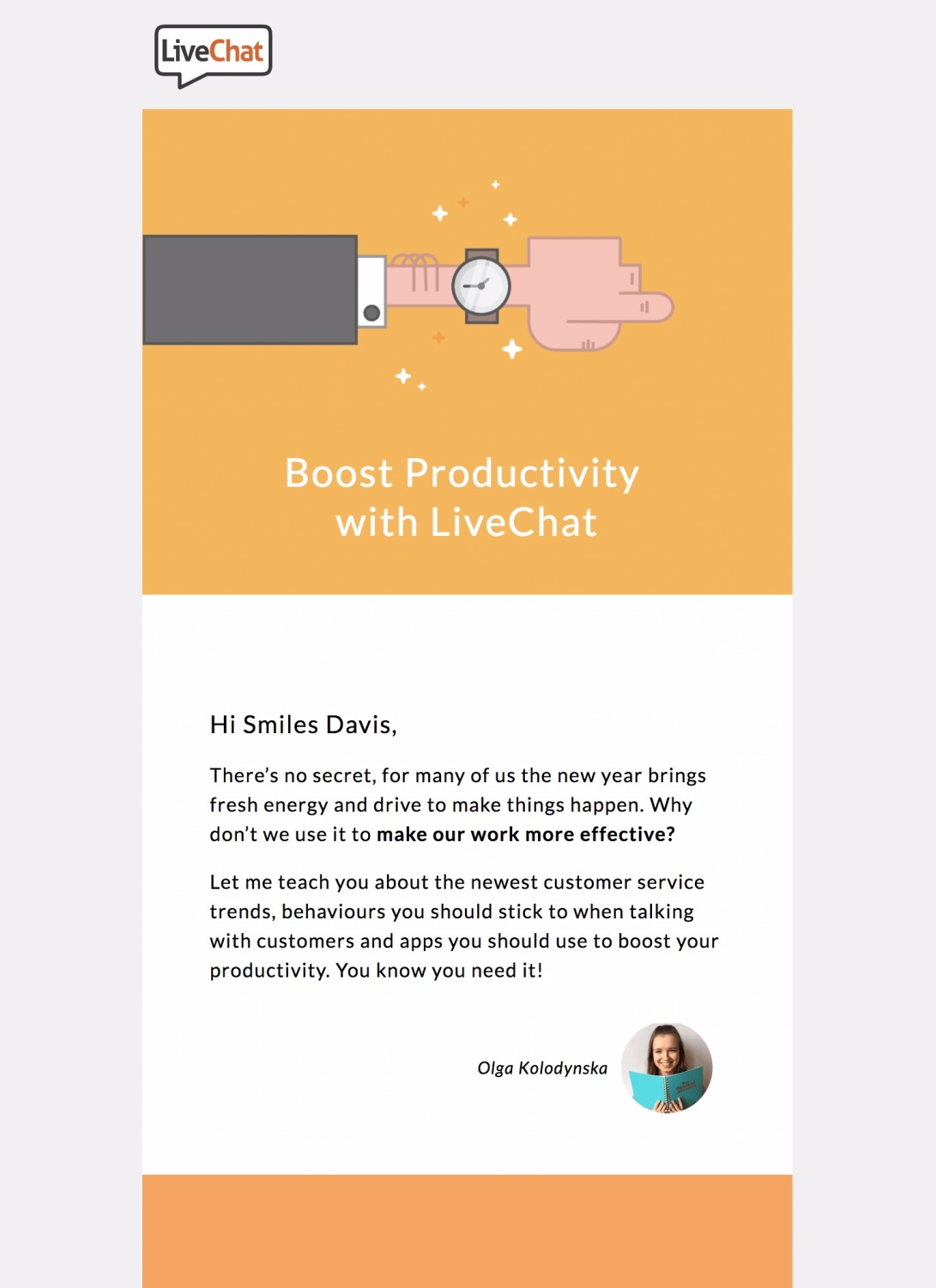 Boost Productivity with LiveChat [Monthly Newsletter]