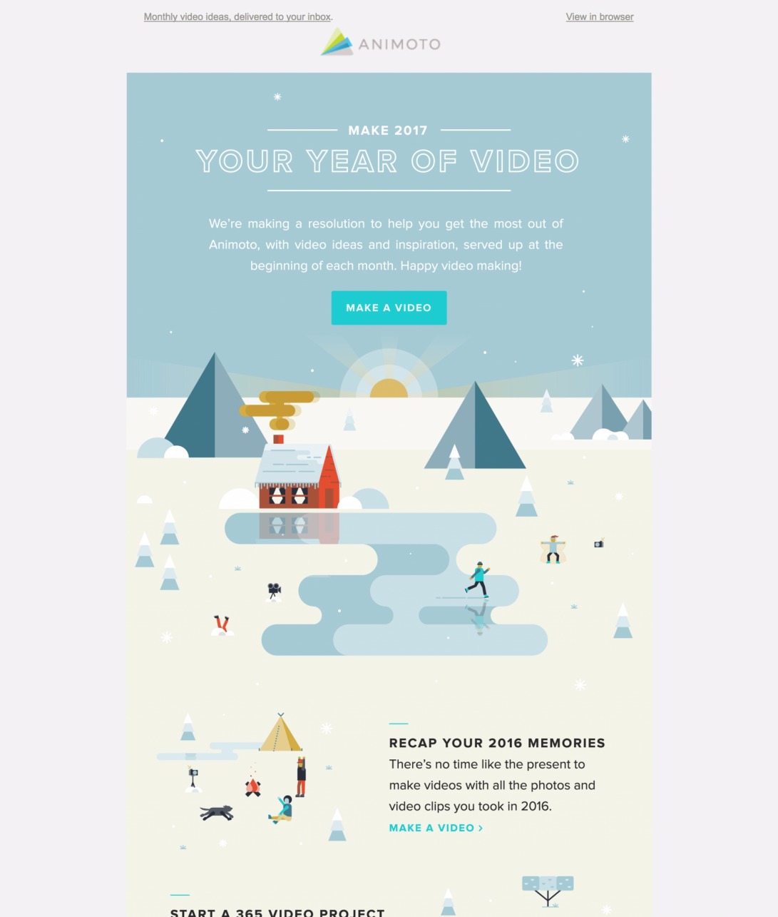 Get the most out of Animoto, all year long.