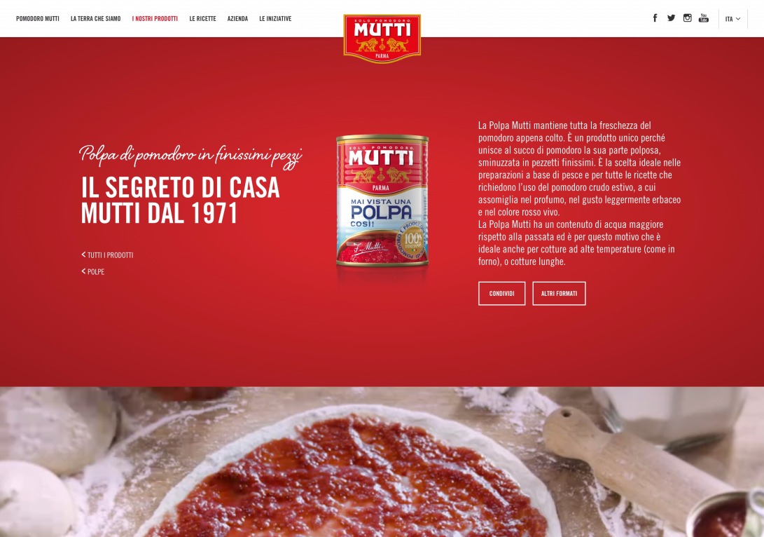 Polpa di pomodoro - Mutti