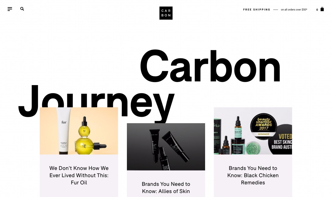Carbon Journey – Carbon Beauty