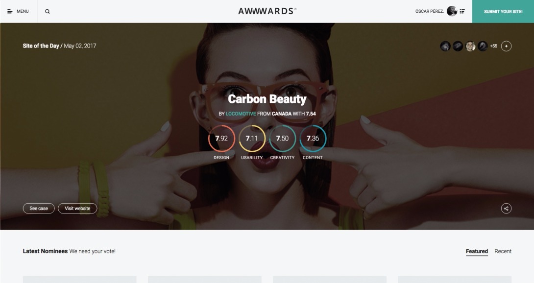 Awwwards - Website Awards - Best Web Design Trends