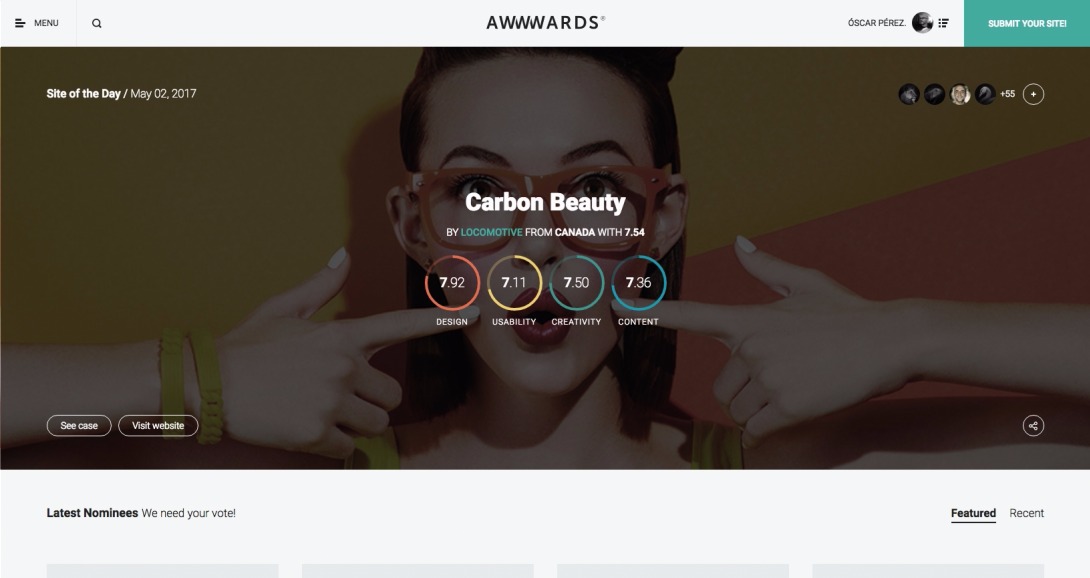 Awwwards - Website Awards - Best Web Design Trends