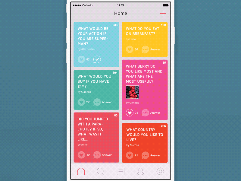 UI Inspiration: Mobile Interactions