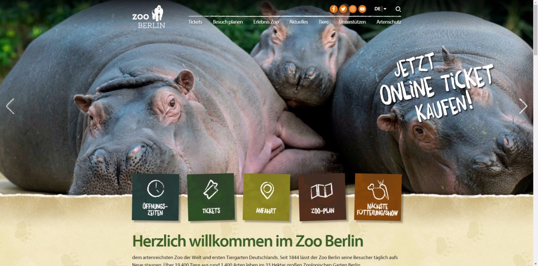 Zoo Berlin - Herzlich willkommen im Zoo Berlin.