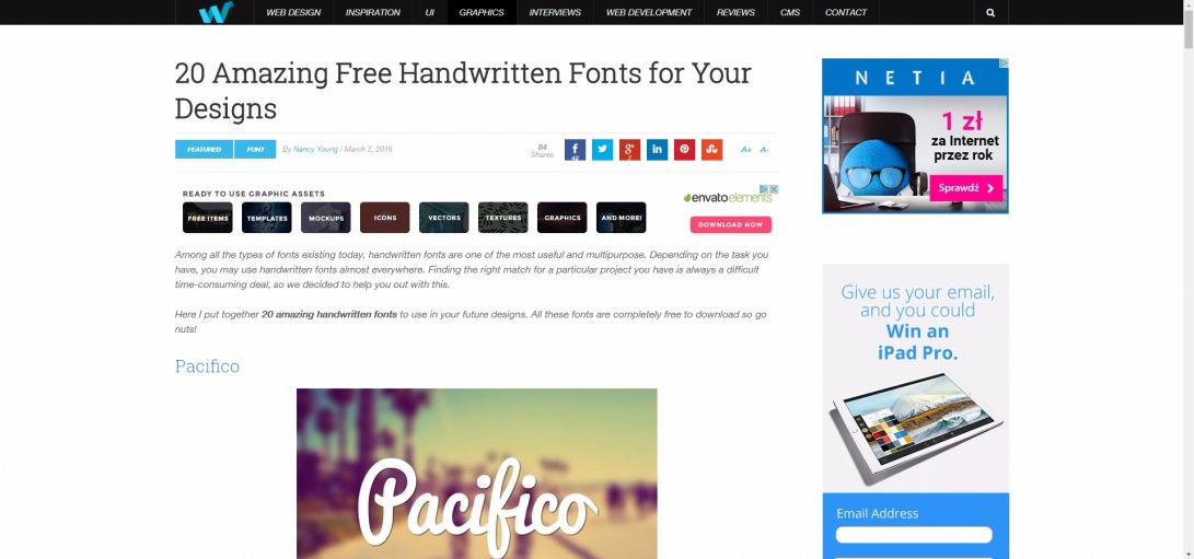 20 Amazing Free Handwritten Fonts for Your Designs