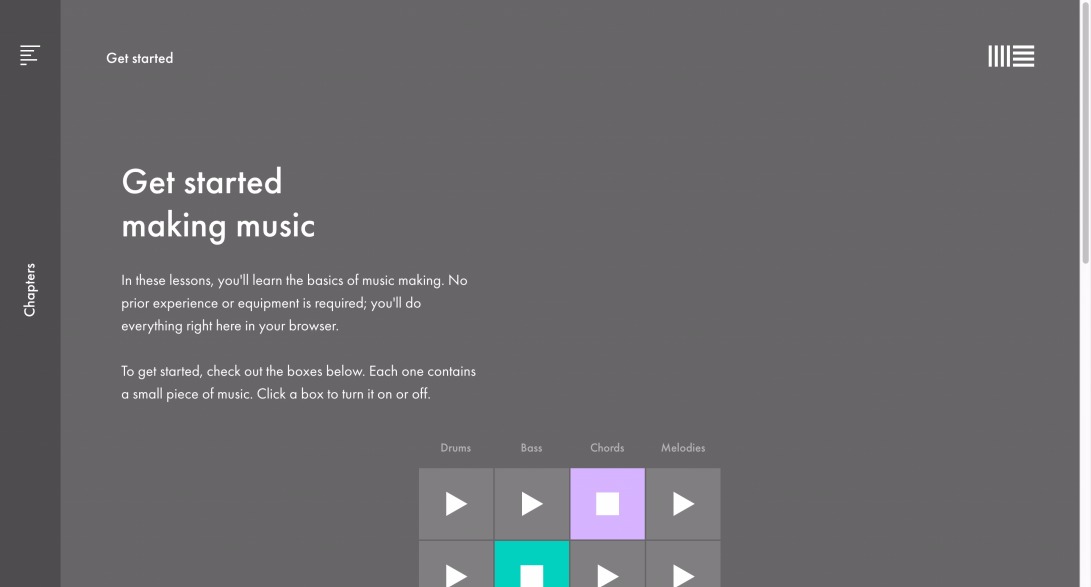 Get started | Learning Music (Beta)