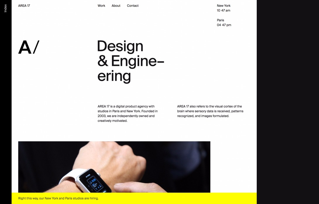 AREA 17 — A digital product agency