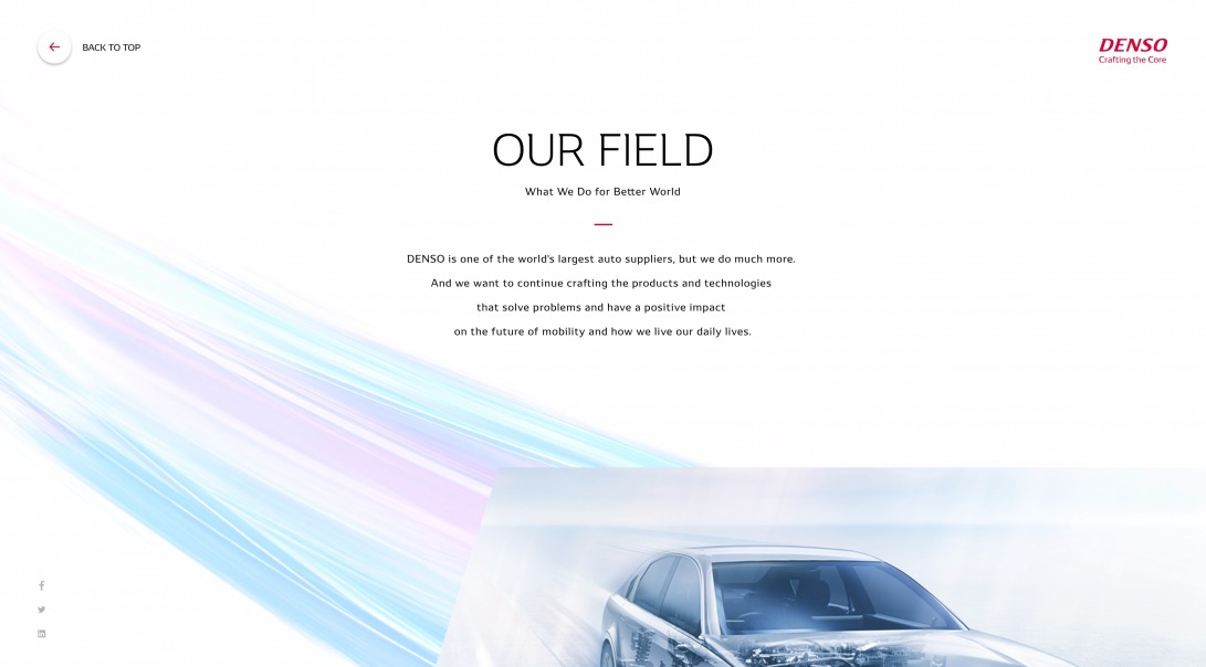 Our Field | DENSO Brand site