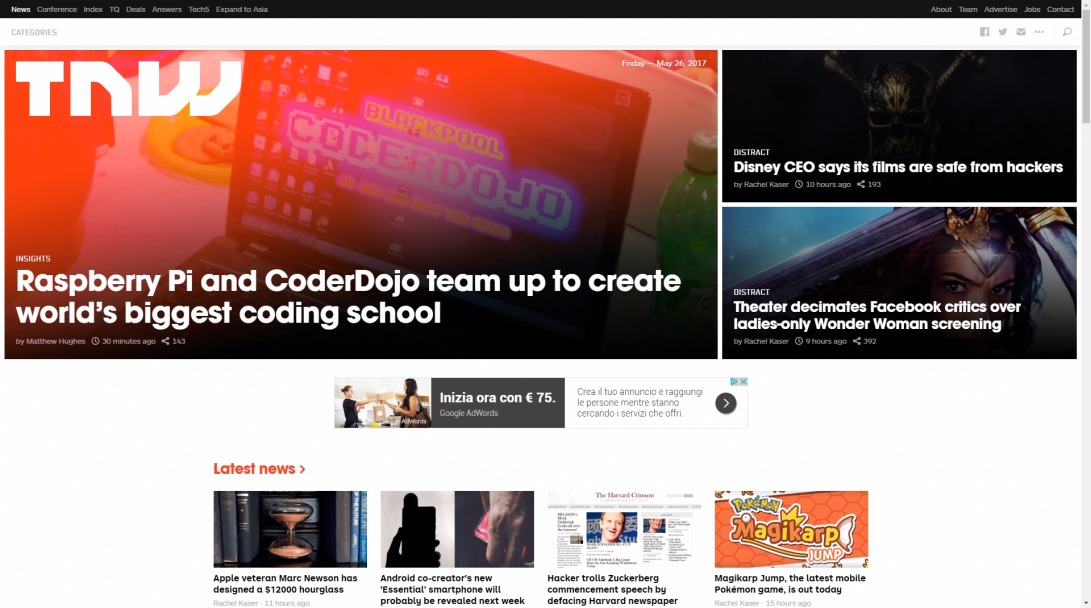 The Next Web | International technology news, business & culture
