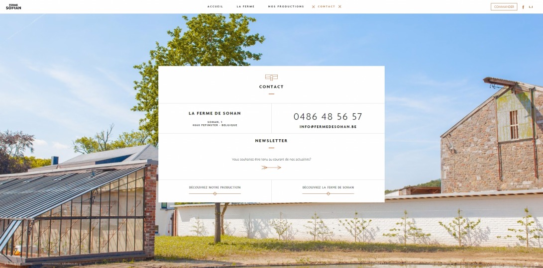 Contact - Ferme de Sohan Ferme de Sohan