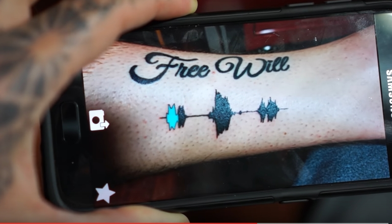 (13) Soundwave Tattoos - Tattoos you can hear - YouTube