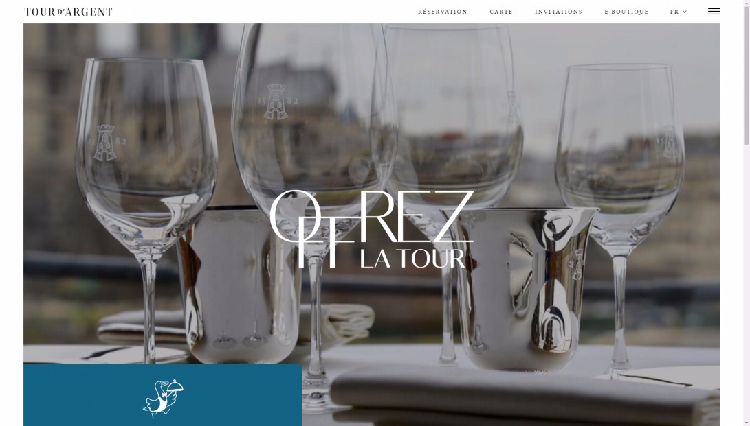 Invitations - La Tour d'Argent