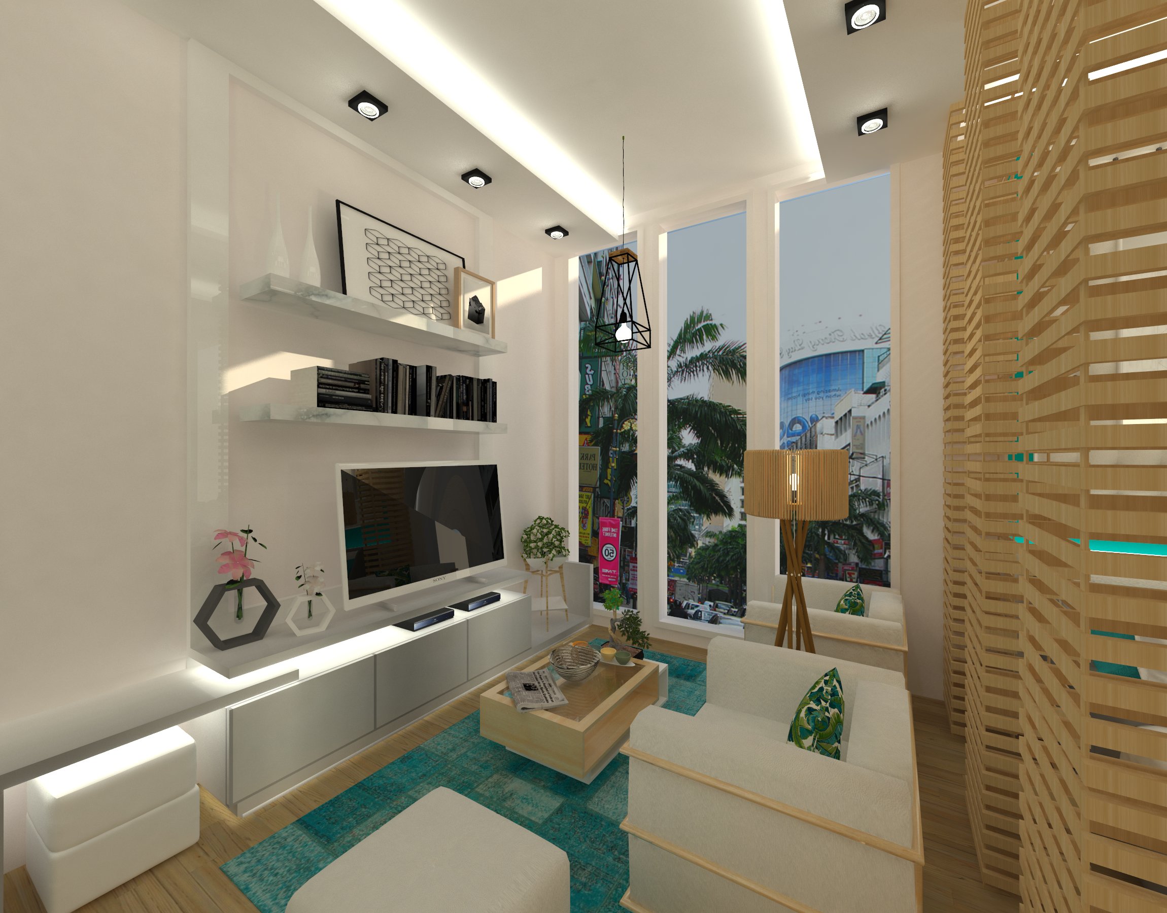 Living Area in Family Room