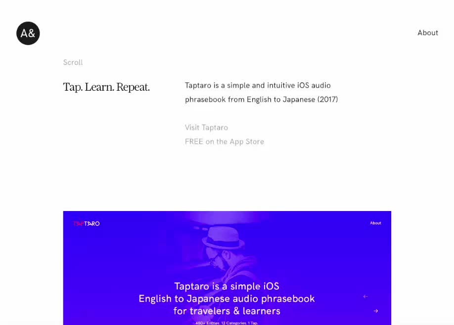 Project Page Portfolio Project Page Awwwards project-page-portfolio-project-page-awwwards