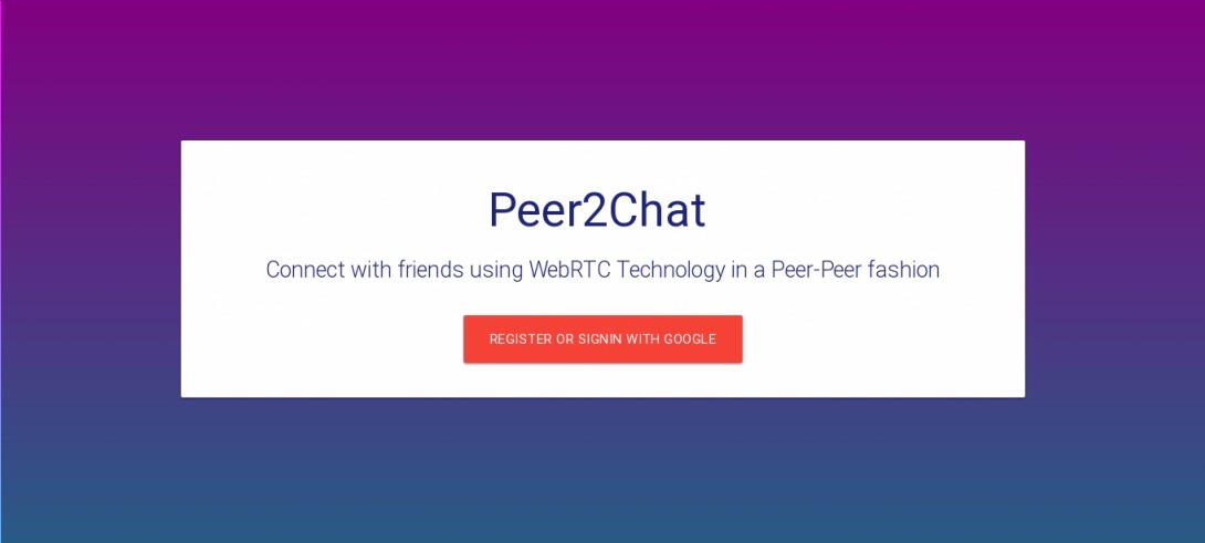 Peer2Chat