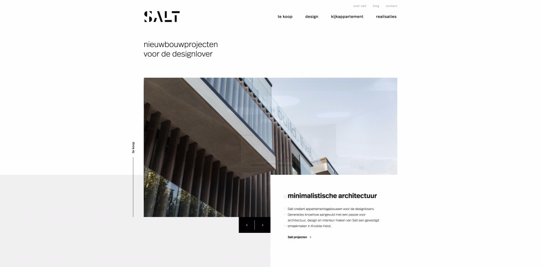 Salt | Nieuwbouw projecten Knokke-Heist