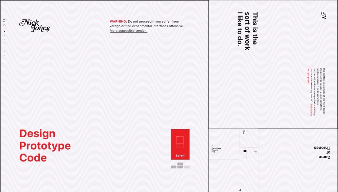 Nick Jones - Interface Prototyper / Designer