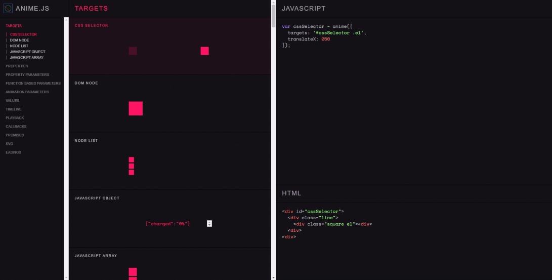 Documentation | anime.js