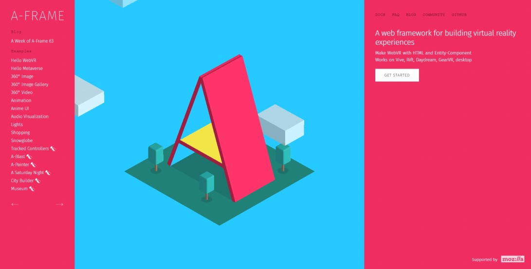 A-Frame – Make WebVR