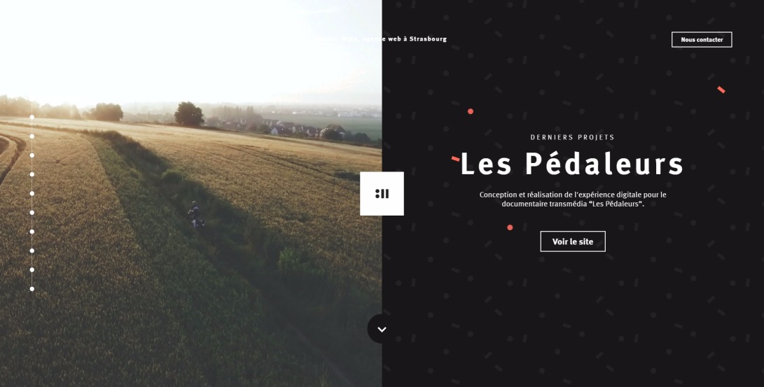 Studio Meta, agence web à Strasbourg — Projet — Les Pédaleurs