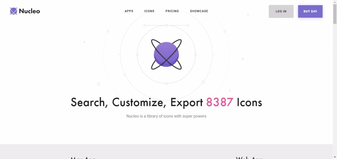 Nucleo - 8000+ Vector icons for iOS, Android and web