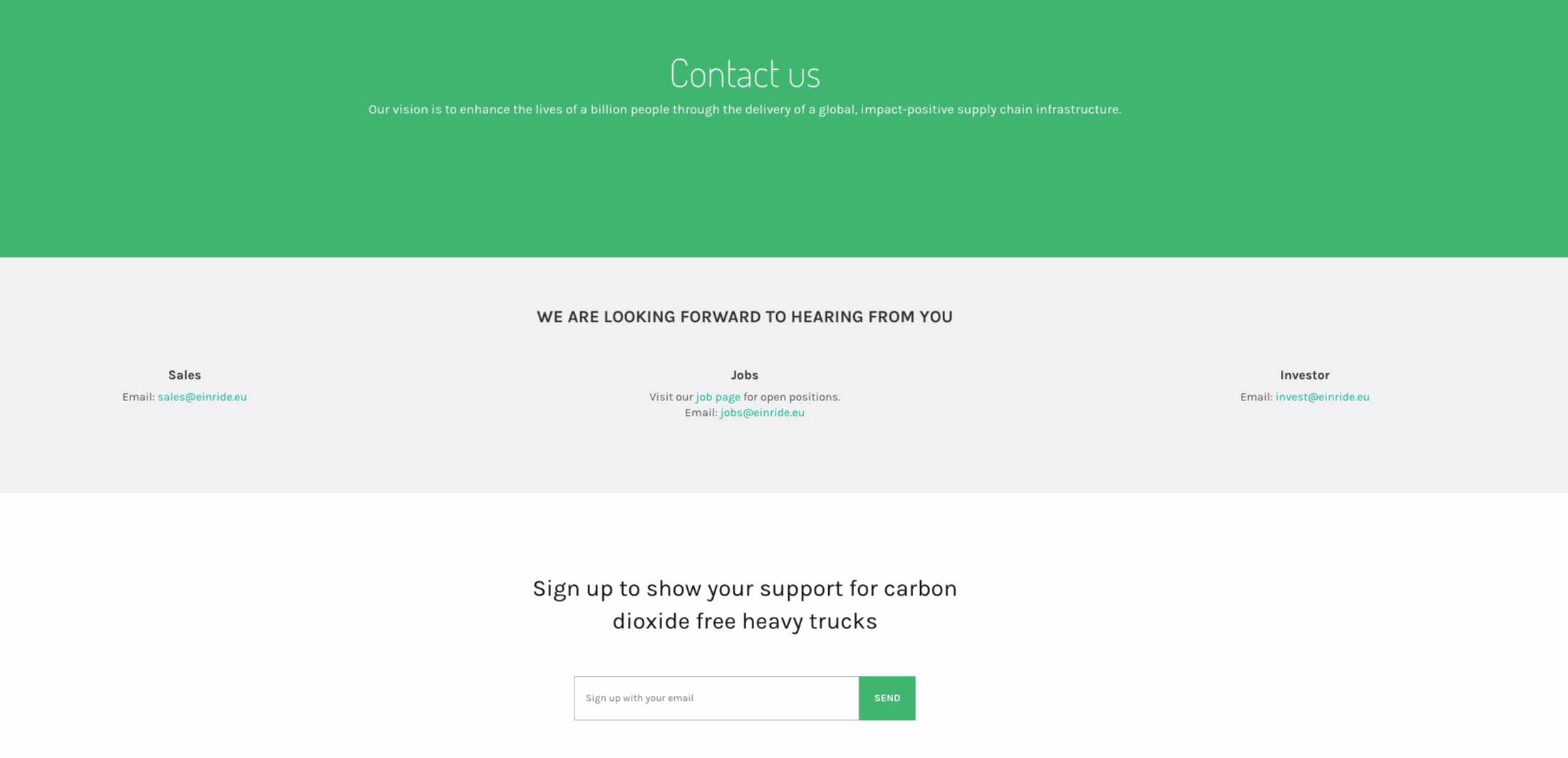Einride - Future of transport
