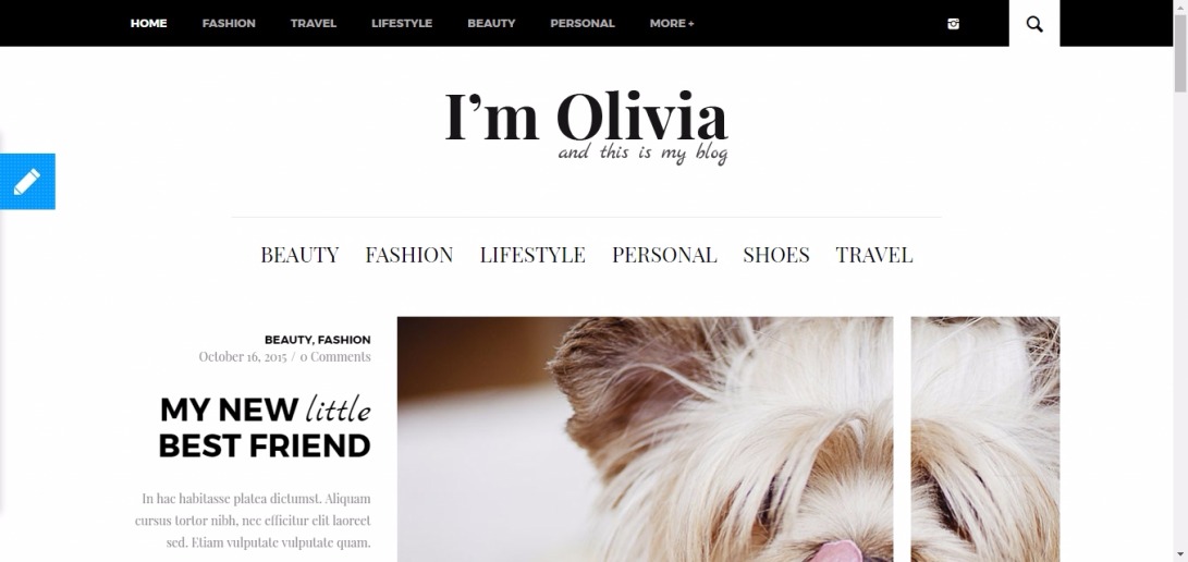 OLIVIA – blog – Personal blog, news, magazine for everyone