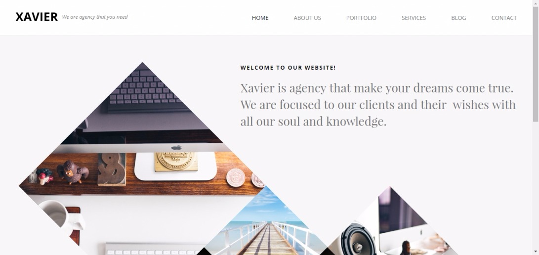 Xavier | amazing web agency / Agency, Portfolio, Blog, Business